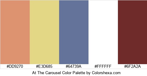 At The Carousel Color Colors Logo