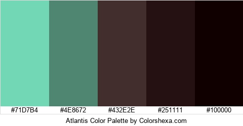 Atlantis Color Colors Logo