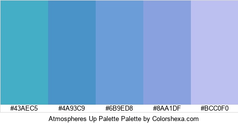 Atmospheres Up Palette Colors Logo