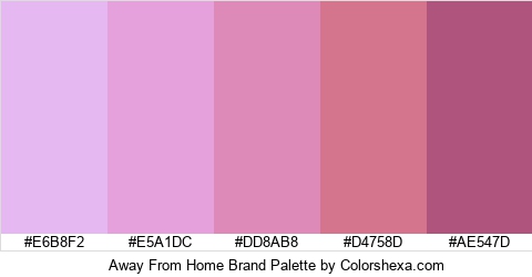 Away From Home Brand Colors Logo