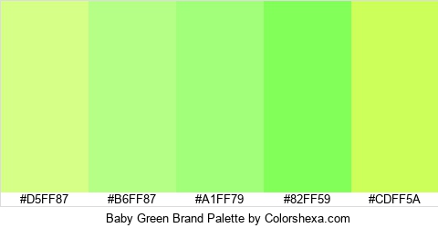 Baby Green Brand Colors Logo