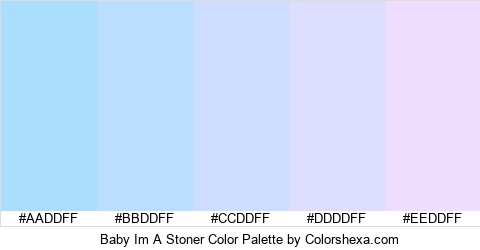 Baby Im A Stoner Color Colors Logo