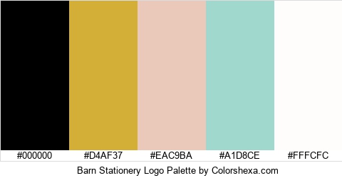 Barn Stationery Logo Colors Logo