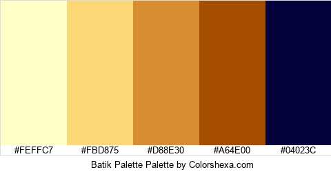 Batik Palette Colors Logo