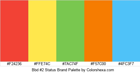 Bbd #2 Status Brand Colors Logo