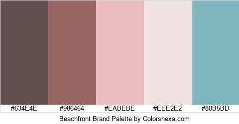 Beachfront Brand Colors Logo