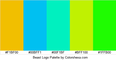 Beast Logo Colors Logo