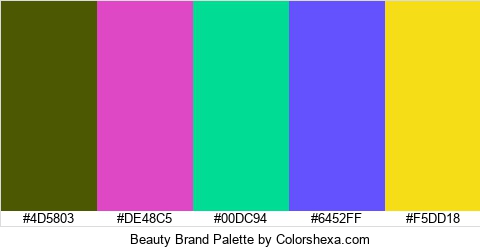 Beauty Brand Colors Logo