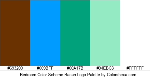 Bedroom Color Scheme Bacan Logo Colors Logo