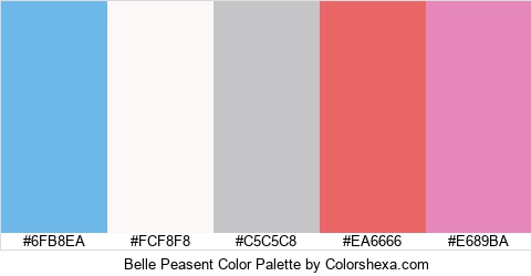 Belle Peasent Color Colors Logo