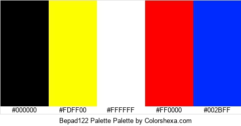 Bepad122 Palette Colors Logo