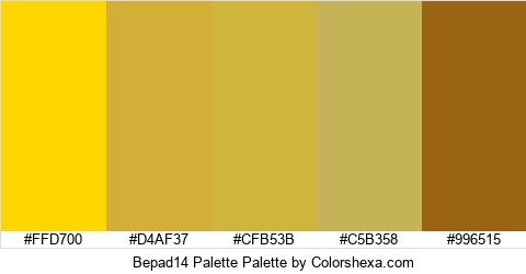 Bepad14 Palette Colors Logo