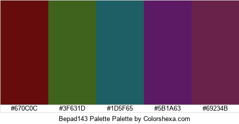 Bepad143 Palette Colors Logo