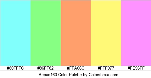 Bepad160 Color Colors Logo