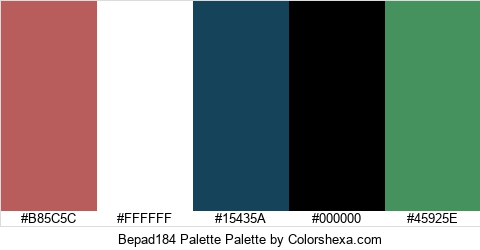 Bepad184 Palette Colors Logo