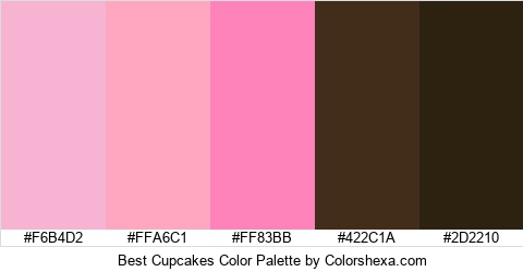 Best Cupcakes Color Colors Logo