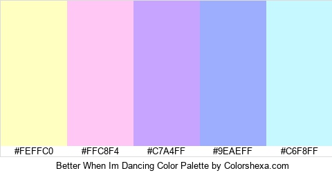 Better When Im Dancing Color Colors Logo