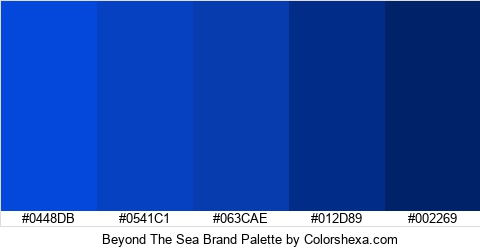 Beyond The Sea Brand Colors Logo