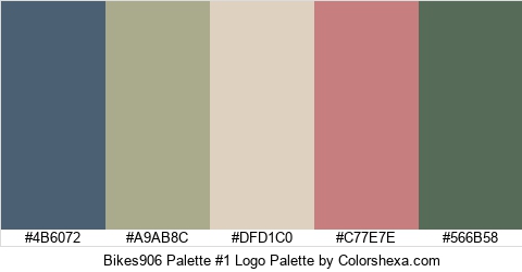 Bikes906 Palette #1 Logo Colors Logo