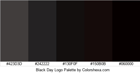 Black Day Logo Colors Logo