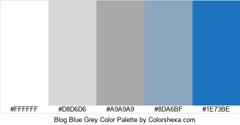 Blog Blue Grey Color Colors Logo