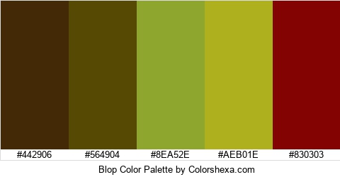Blop Color Colors Logo