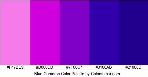 Blue Gumdrop Color Colors Logo