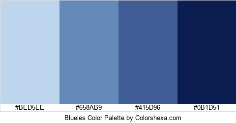 Blueies Color Colors Logo