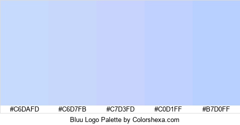 Bluu Logo Colors Logo