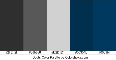 Boats Color Colors Logo