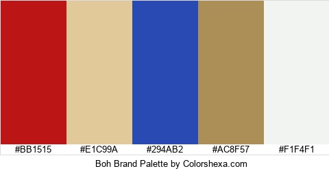 Boh Brand Colors Logo