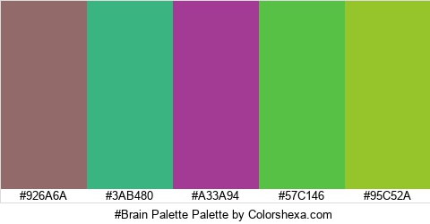 #Brain Palette Colors Logo