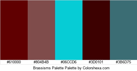 Brassisms Palette Colors Logo
