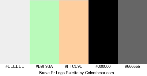 Brave Pr Logo Colors Logo