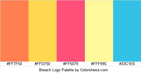 Breach Logo Colors Logo
