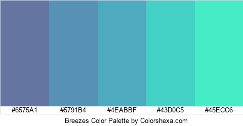 Breezes Color Colors Logo