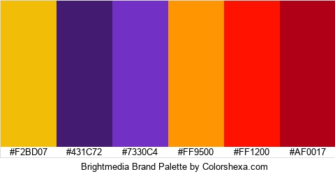 Brightmedia Brand Colors Logo