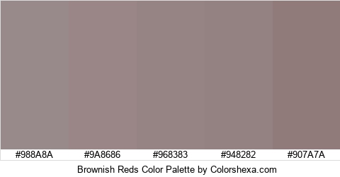 Brownish Reds Color Colors Logo