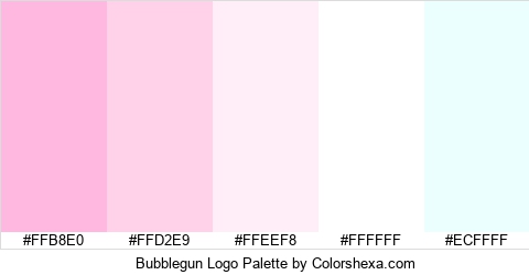Bubblegun Logo Colors Logo