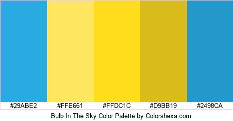 Bulb In The Sky Color Colors Logo