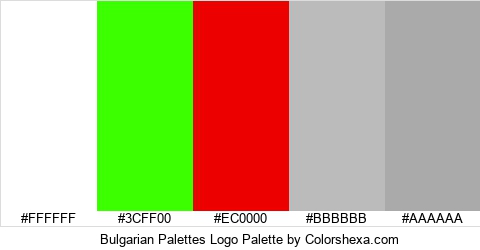 Bulgarian Palettes Logo Colors Logo