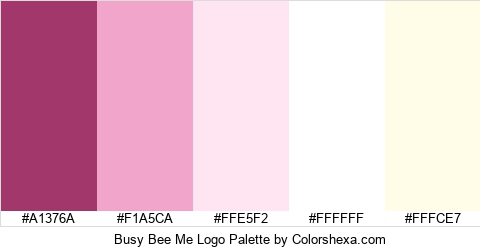 Busy Bee Me Logo Colors Logo