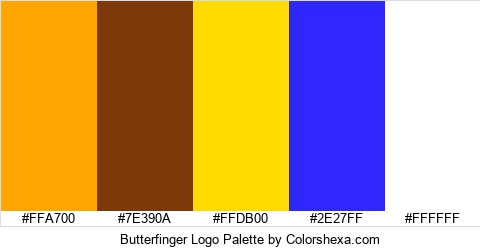 Butterfinger Logo Colors Logo