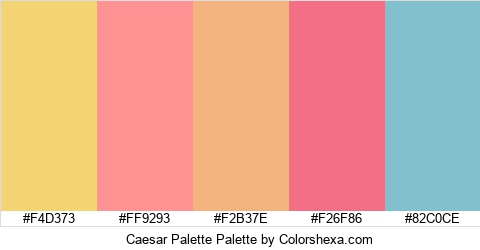 Caesar Palette Colors Logo