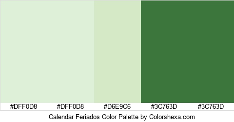 Calendar Feriados Color Colors Logo