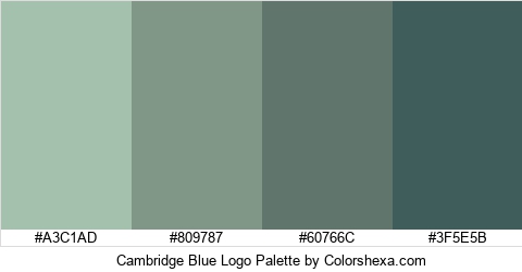 Cambridge Blue Logo Colors Logo