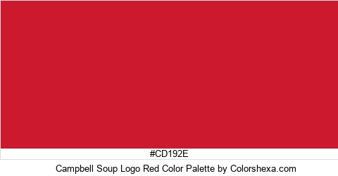 Campbell Soup Logo Red Color Colors Logo