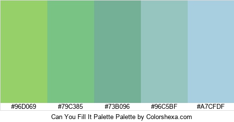 Can You Fill It Palette Colors Logo