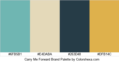 Carry Me Forward Brand Colors Logo