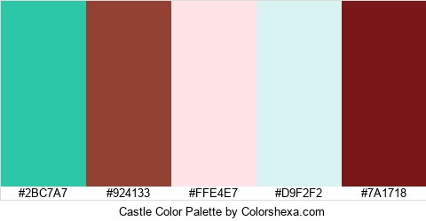 Castle Color Colors Logo